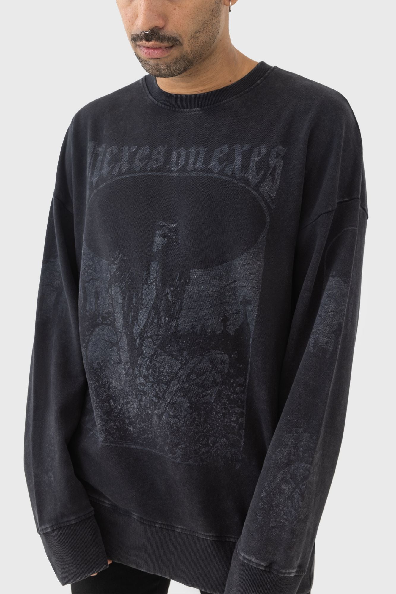Killstar Hexes On Exes Vintage Graphic Sweatshirt