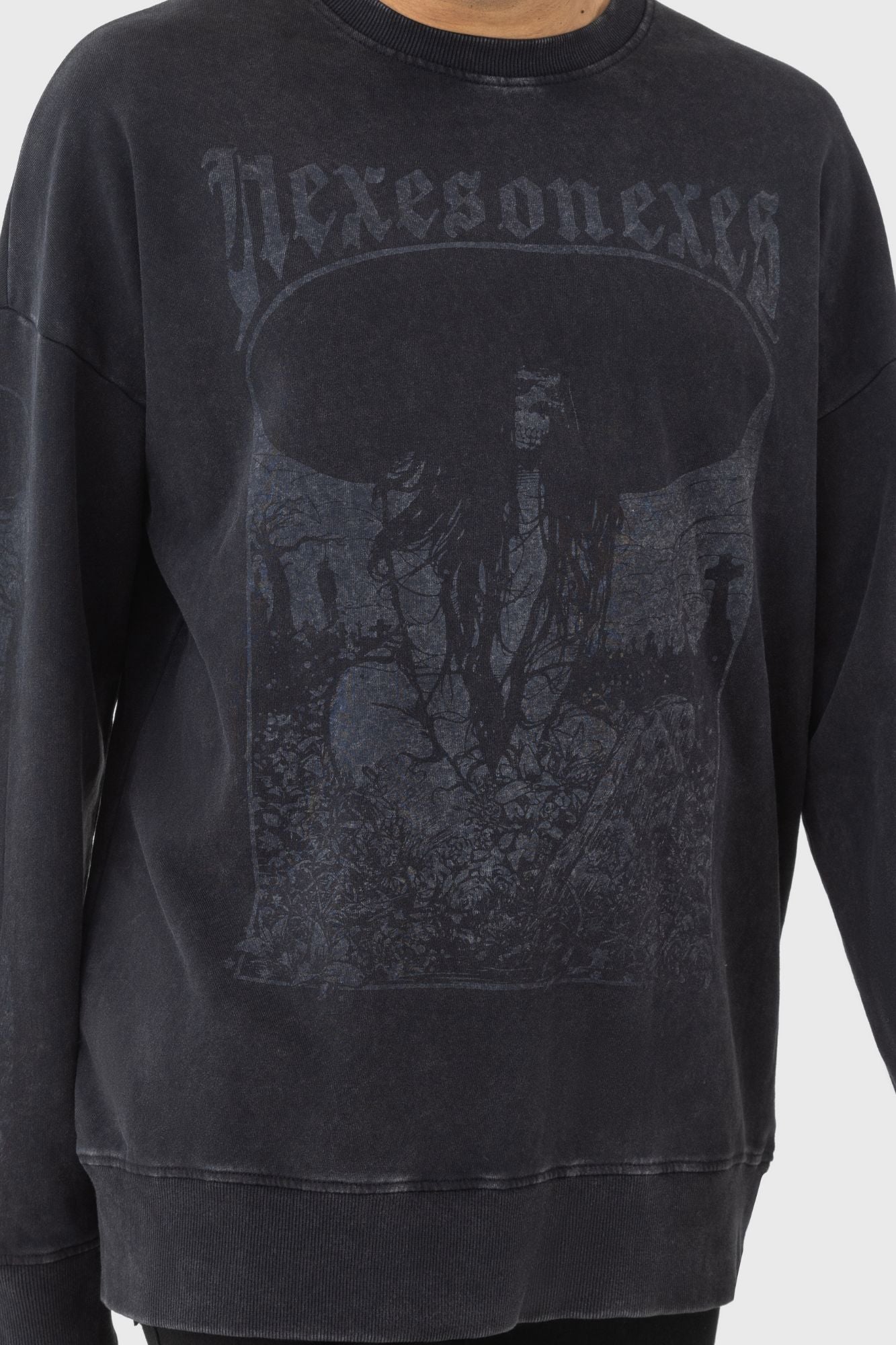 Killstar Hexes On Exes Vintage Graphic Sweatshirt
