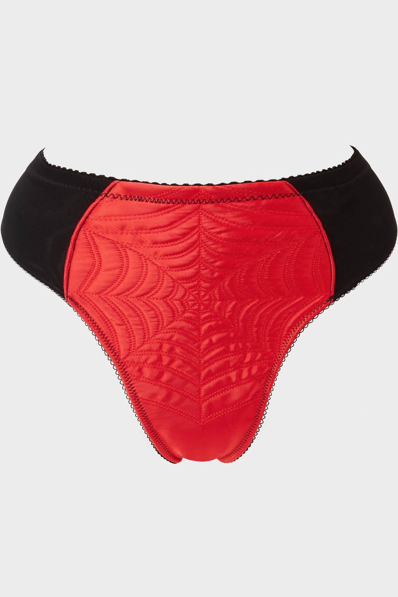 Killstar Scarlet Webutant High Waisted Spiderweb Panty