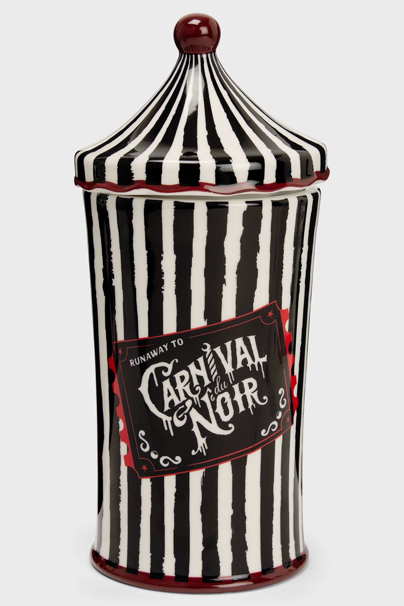 Killstar Carnival du Noir Ceramic Jar - Gothic Home Decor