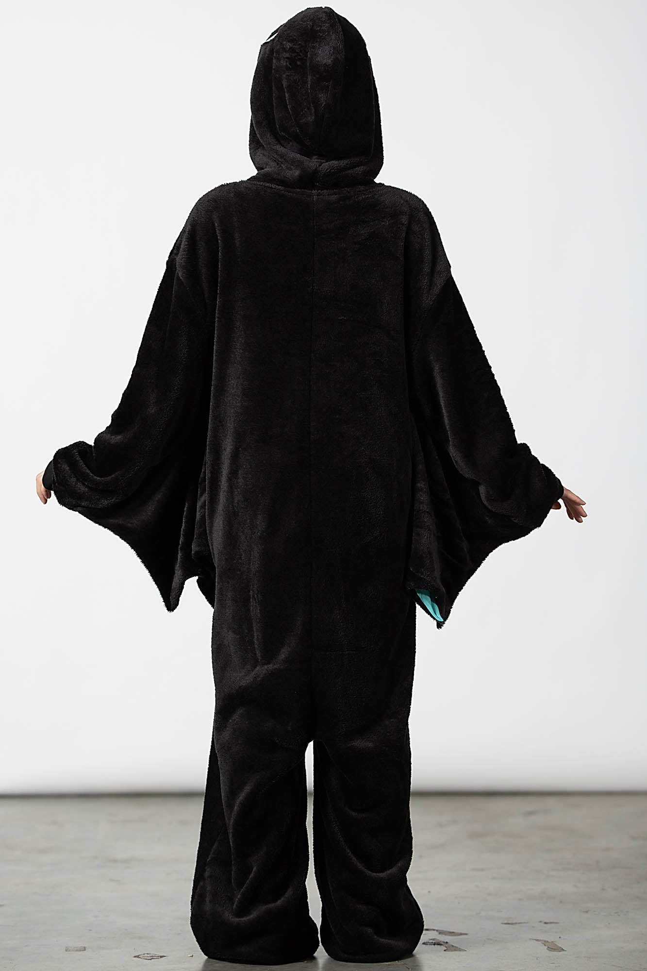 Killstar Cthulhu Plush Onesie with Wings & XL Hood