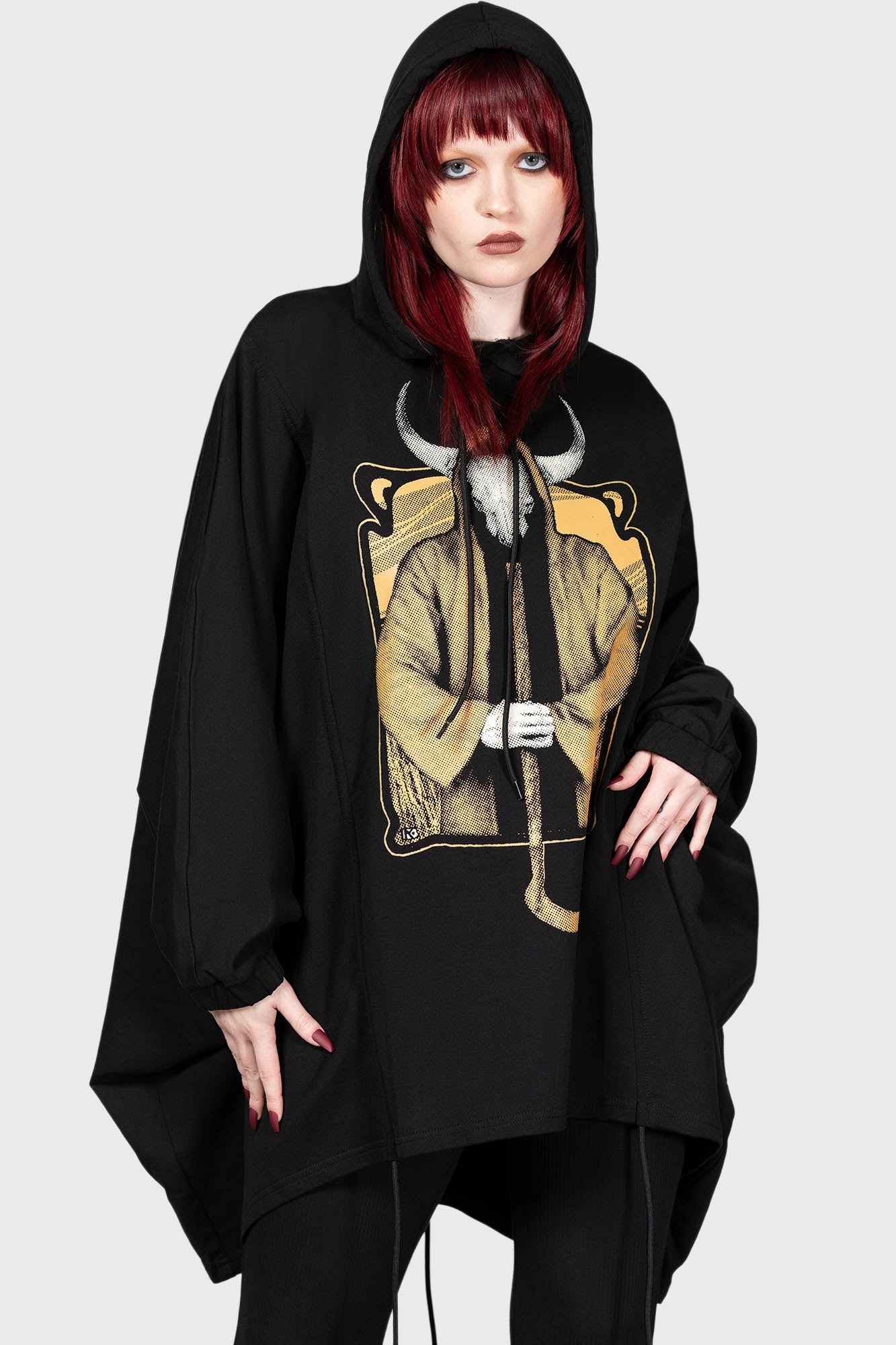 Bad Omens Graphic Hoodie - Unisex Cotton Pullover with Batwing Sleeves