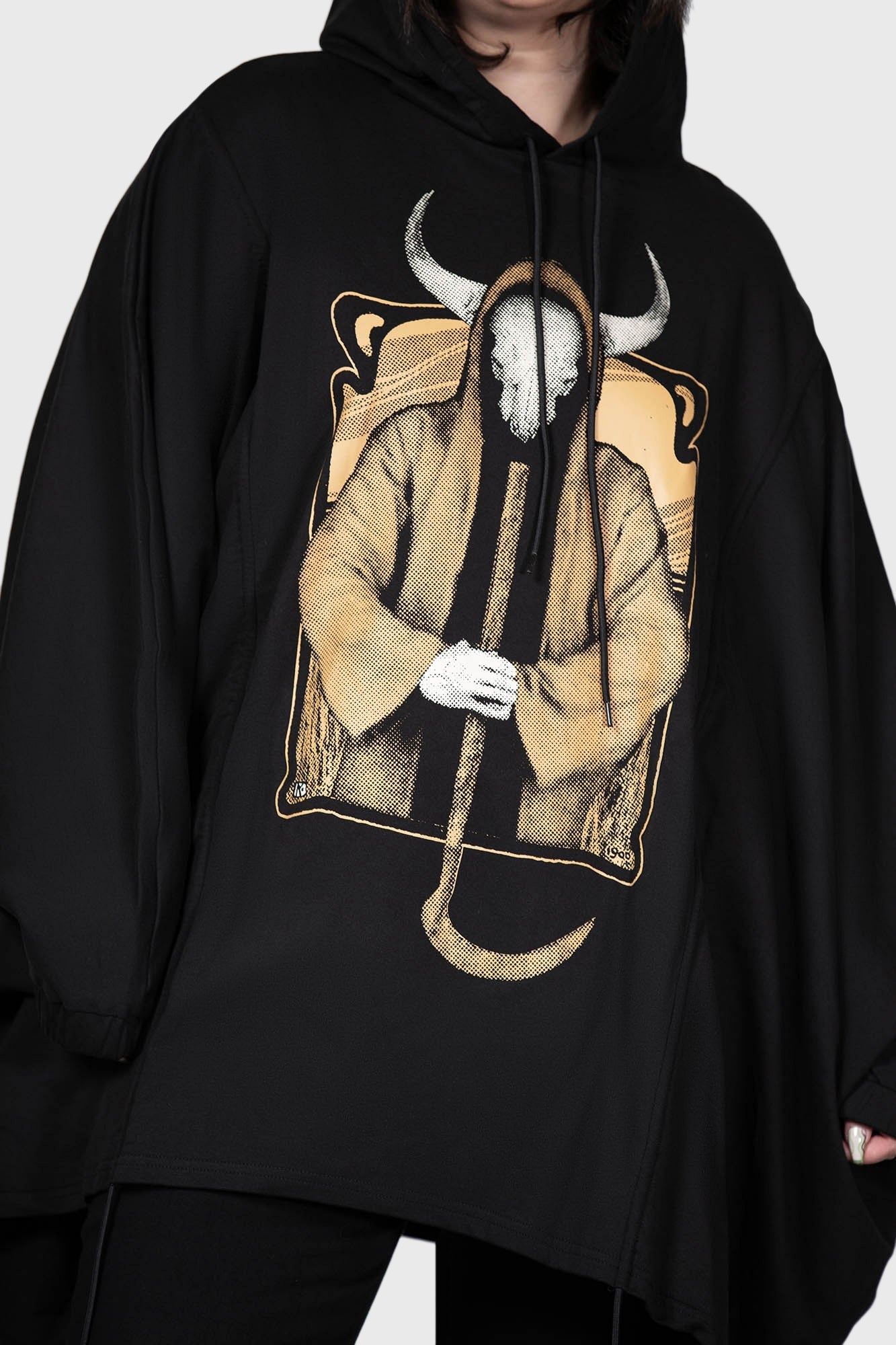 Bad Omens Graphic Hoodie - Unisex Cotton Pullover with Batwing Sleeves
