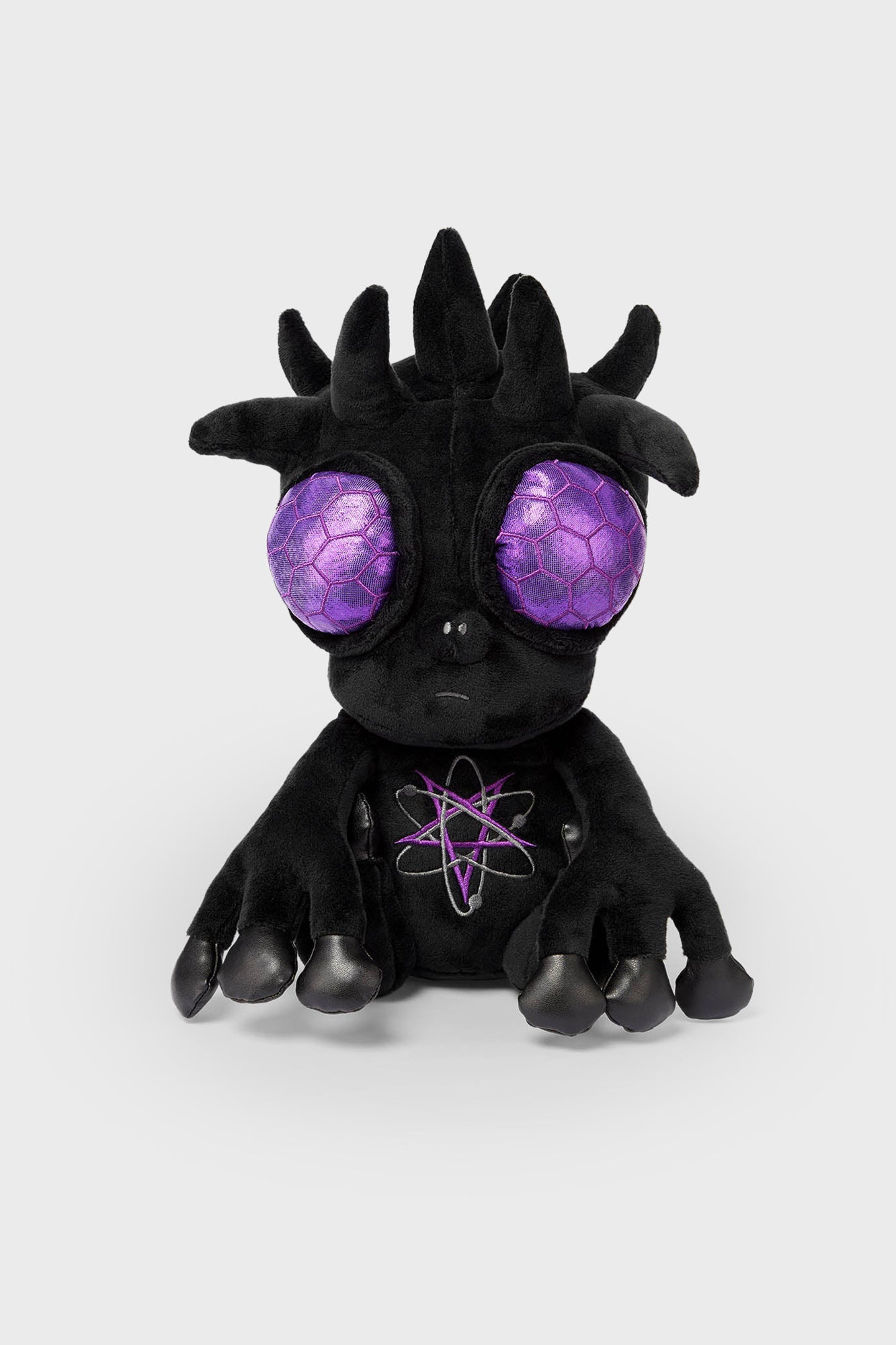 KREEPTURES Alien Plush Toy - 12.5" Soft Luxe Plush with Purple Eyes