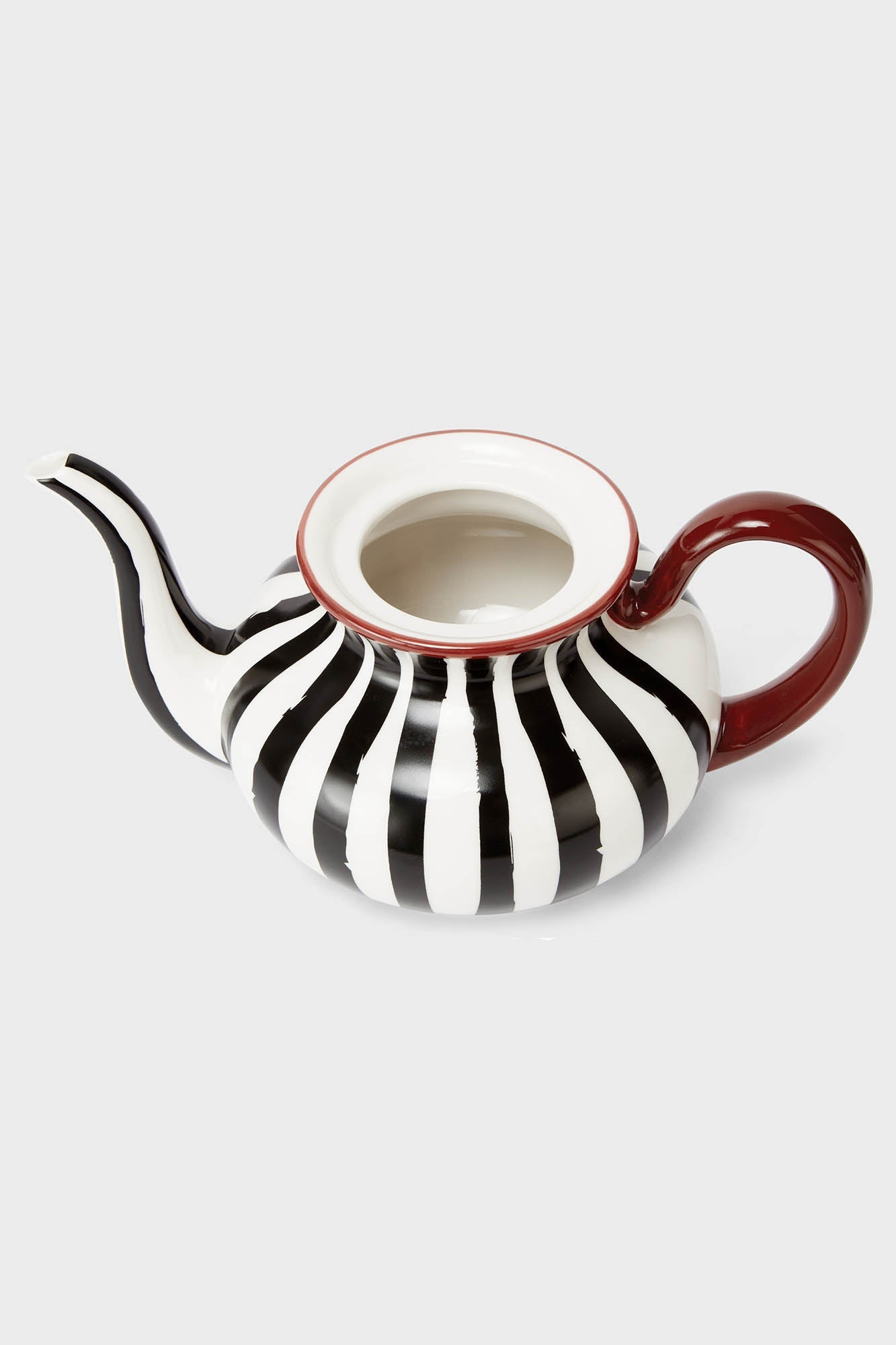 Killstar Calagari Ceramic Teapot with Contrasting Pattern - 1100ml