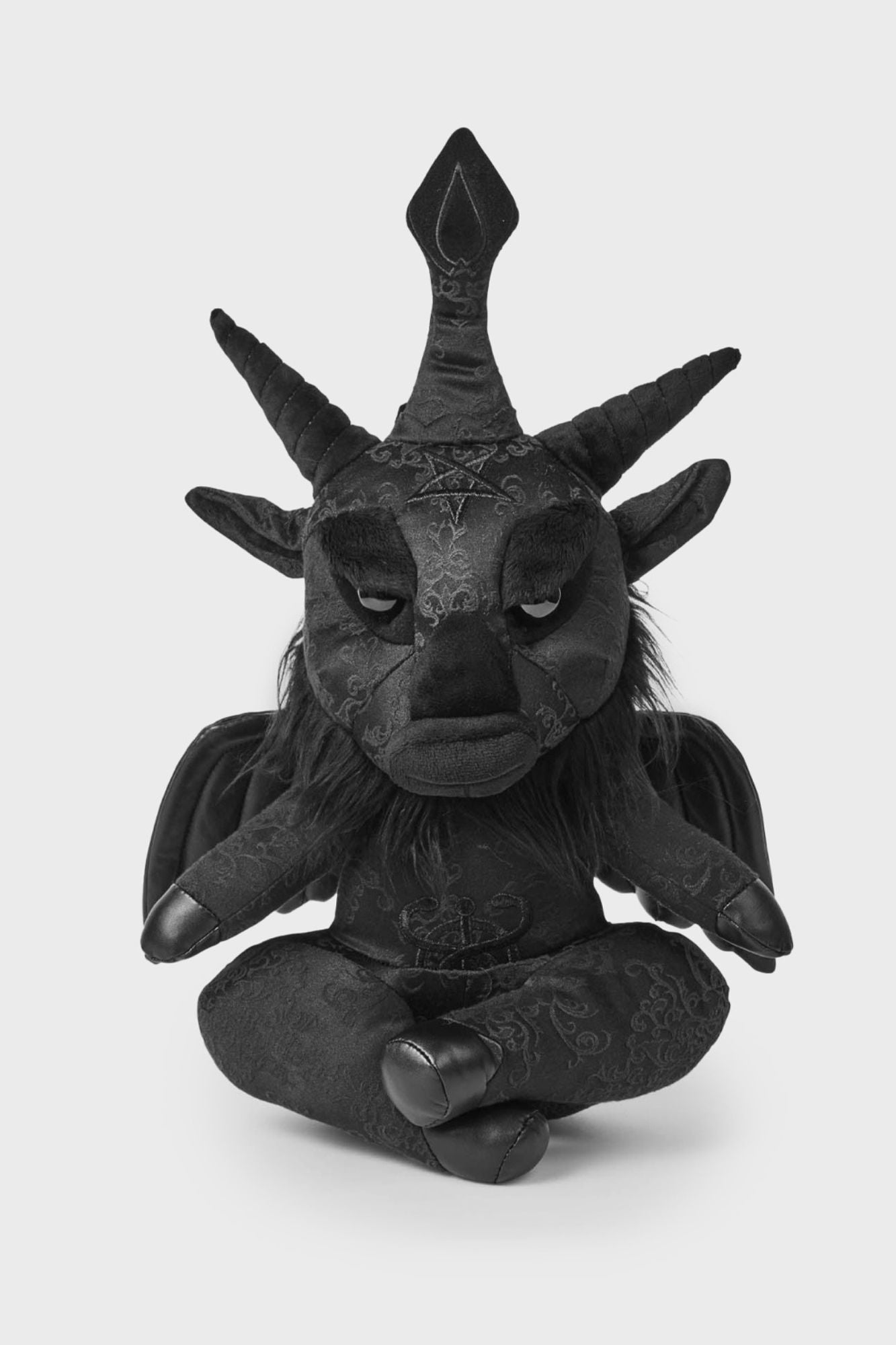 Dark Lord Victoriana Plush Toy - 17.3" Soft Luxe Gothic Stuffed Figure