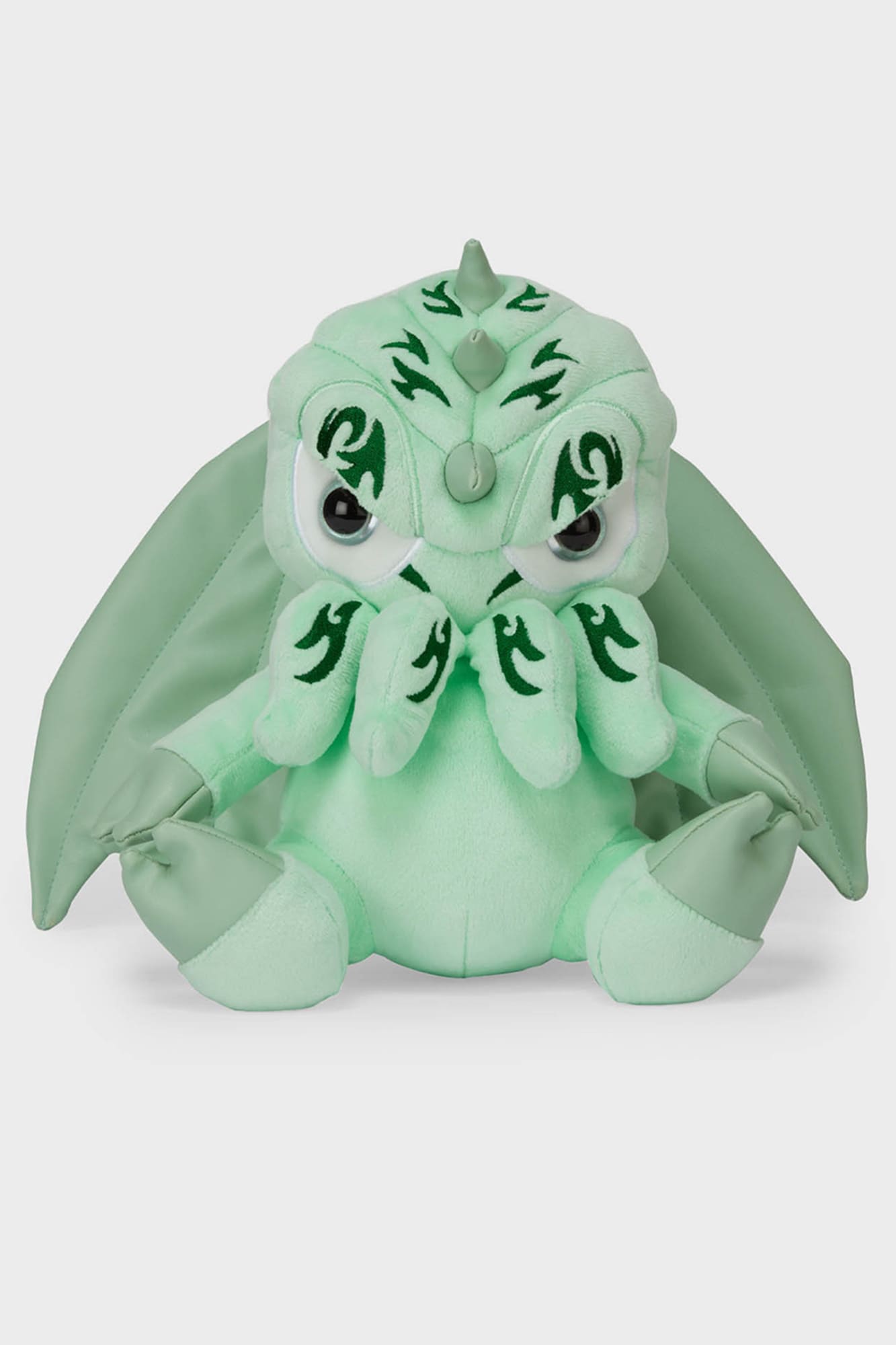 Killstar Baby Cthulhu Pastel Plush Toy - Soft Glitter Eyes 9.8"