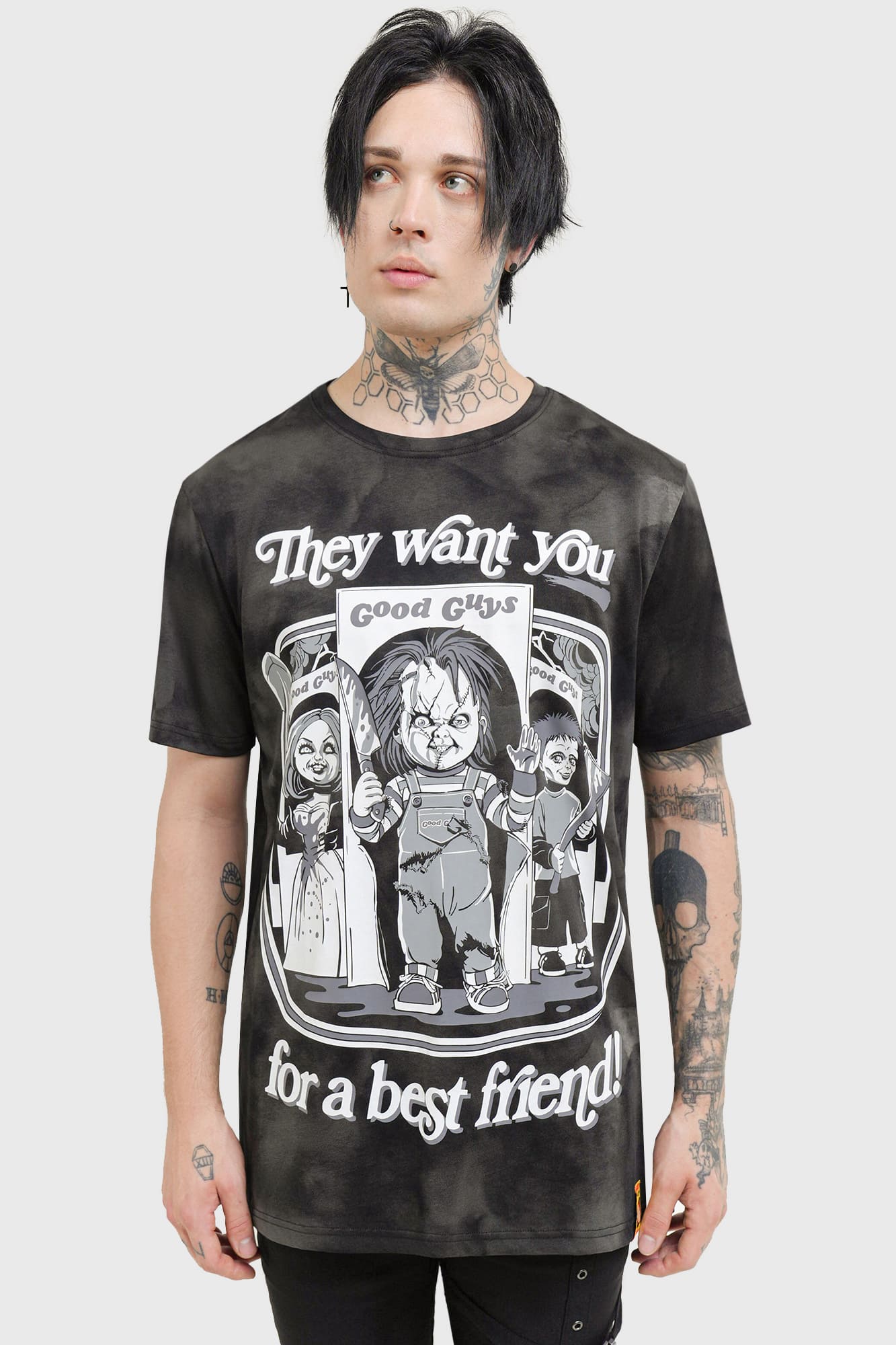 Chucky Hey There Friend Graphic Cotton T-Shirt – Killstar