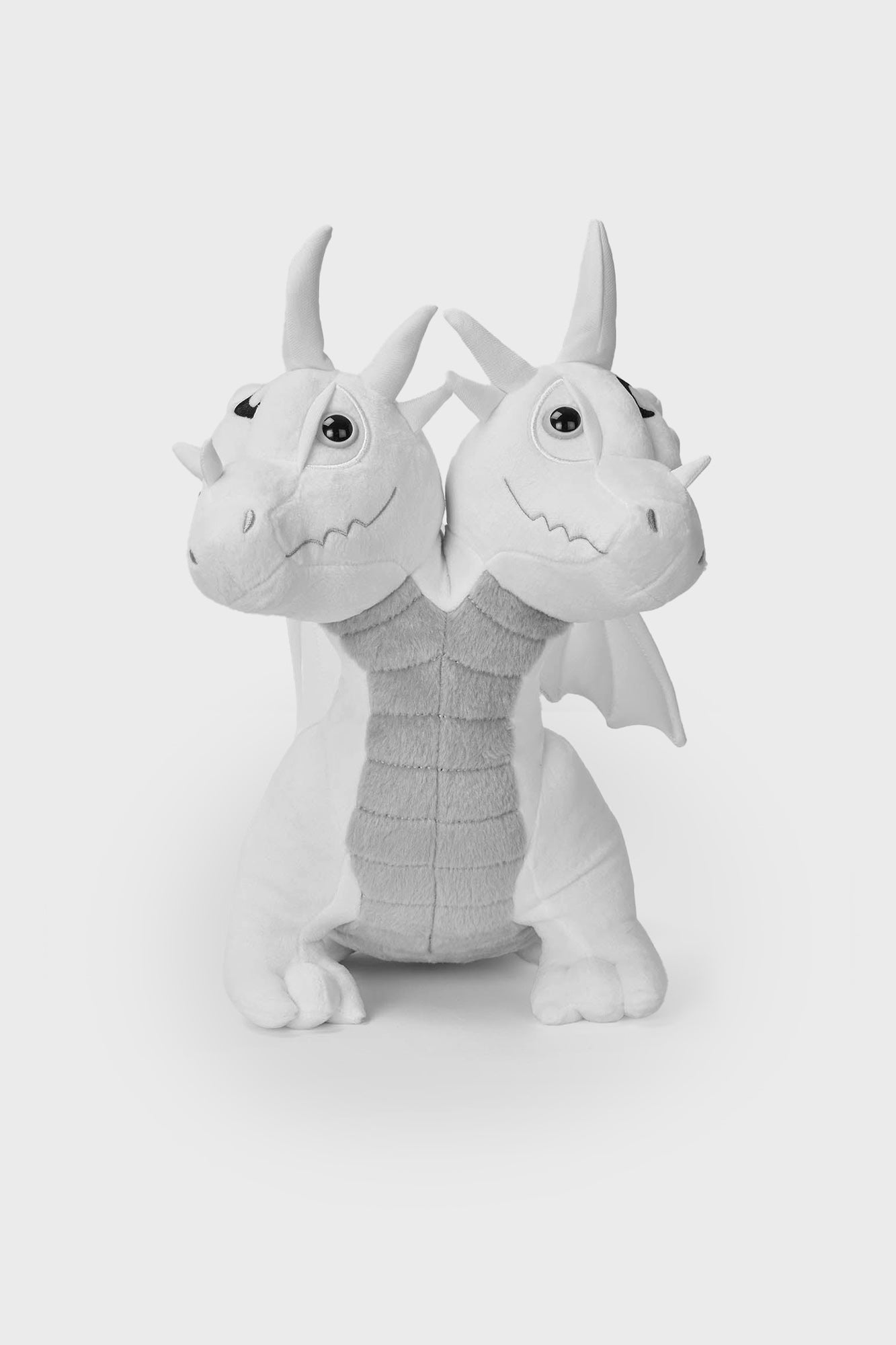 Hydra Ice White Mythical Plush Toy – 13" Soft Luxe Collectible