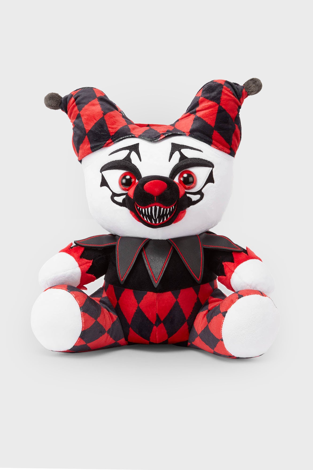 Creepy Clown Plush Toy - Tricky by Kreeptures - 12.5" Soft Luxe Plush