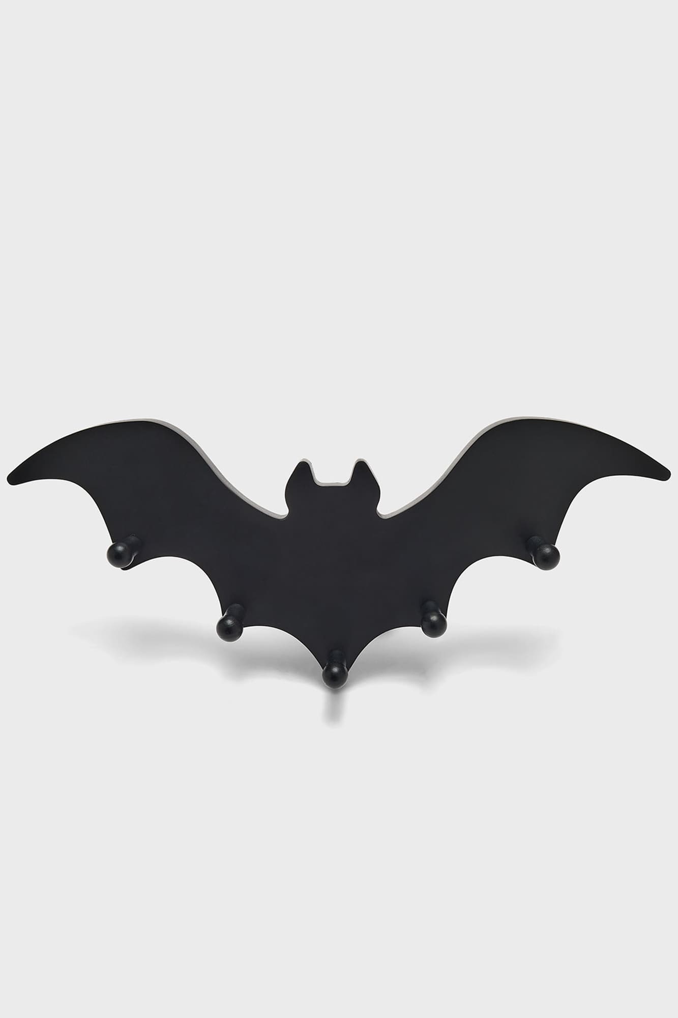 Killstar Bat Wall Hooks - Gothic Decor with 5 Hooks