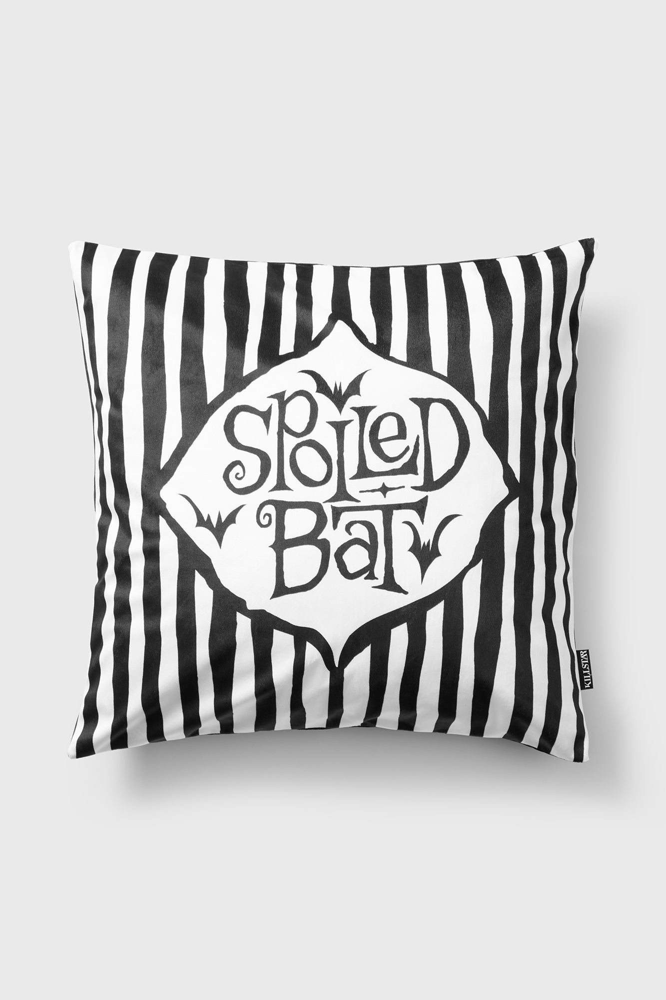 Killstar Spoiled Bat Velvet Cushion Cover - Gothic Home Decor