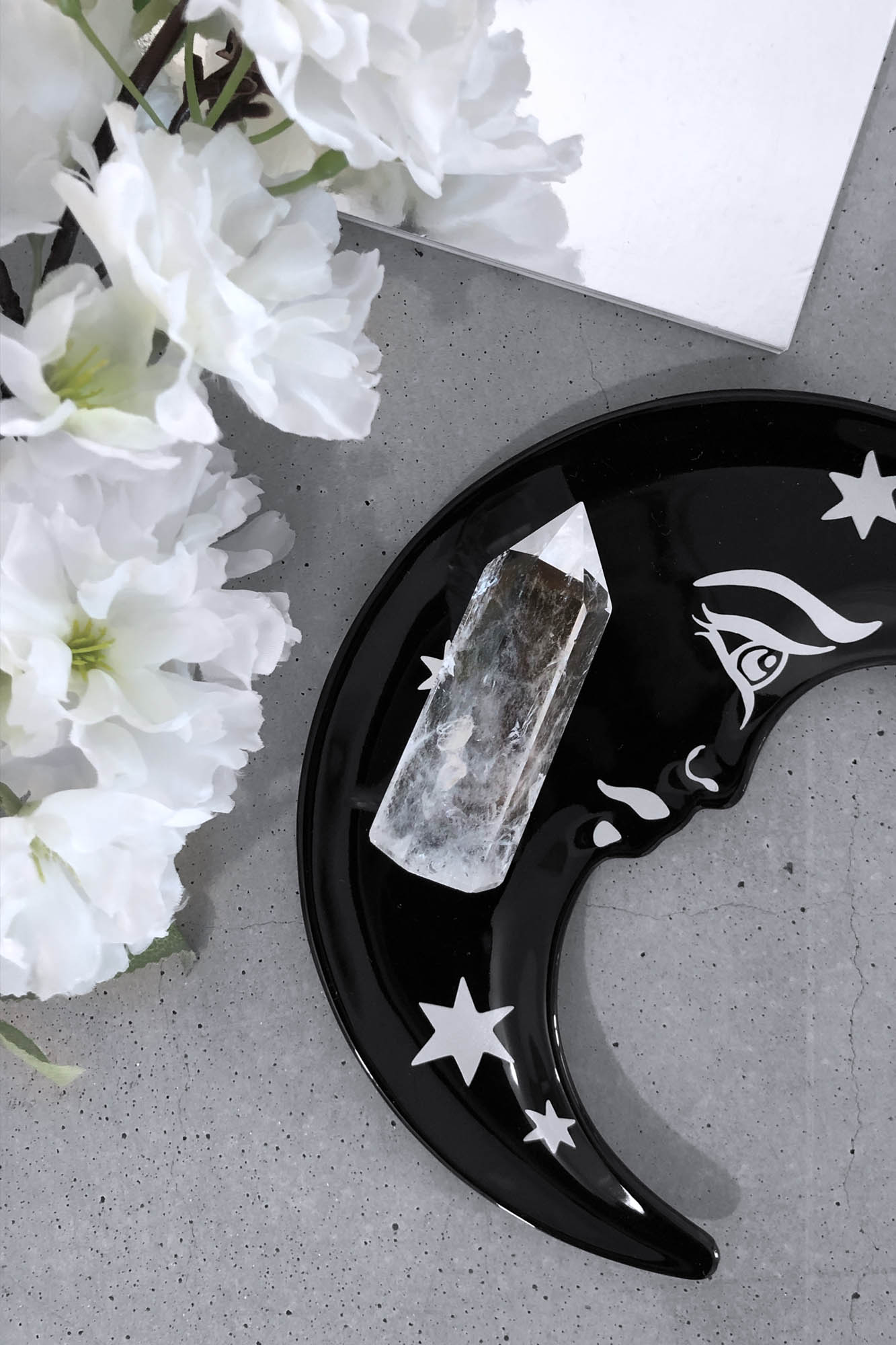 Natural Clear Quartz Crystal Point - 3-4 Inch Healing Stone for Meditation