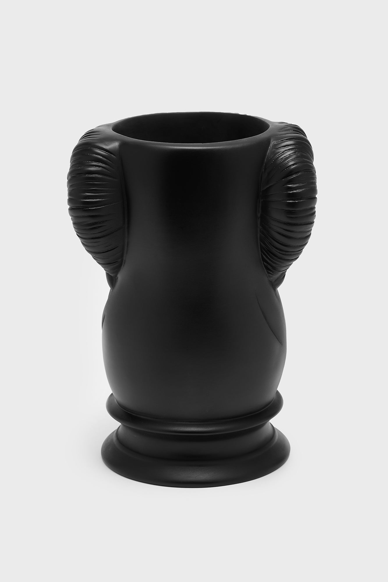 KILLSTAR Levi Glow in the Dark Resin Ram Vase – 7.5" Matte Finish