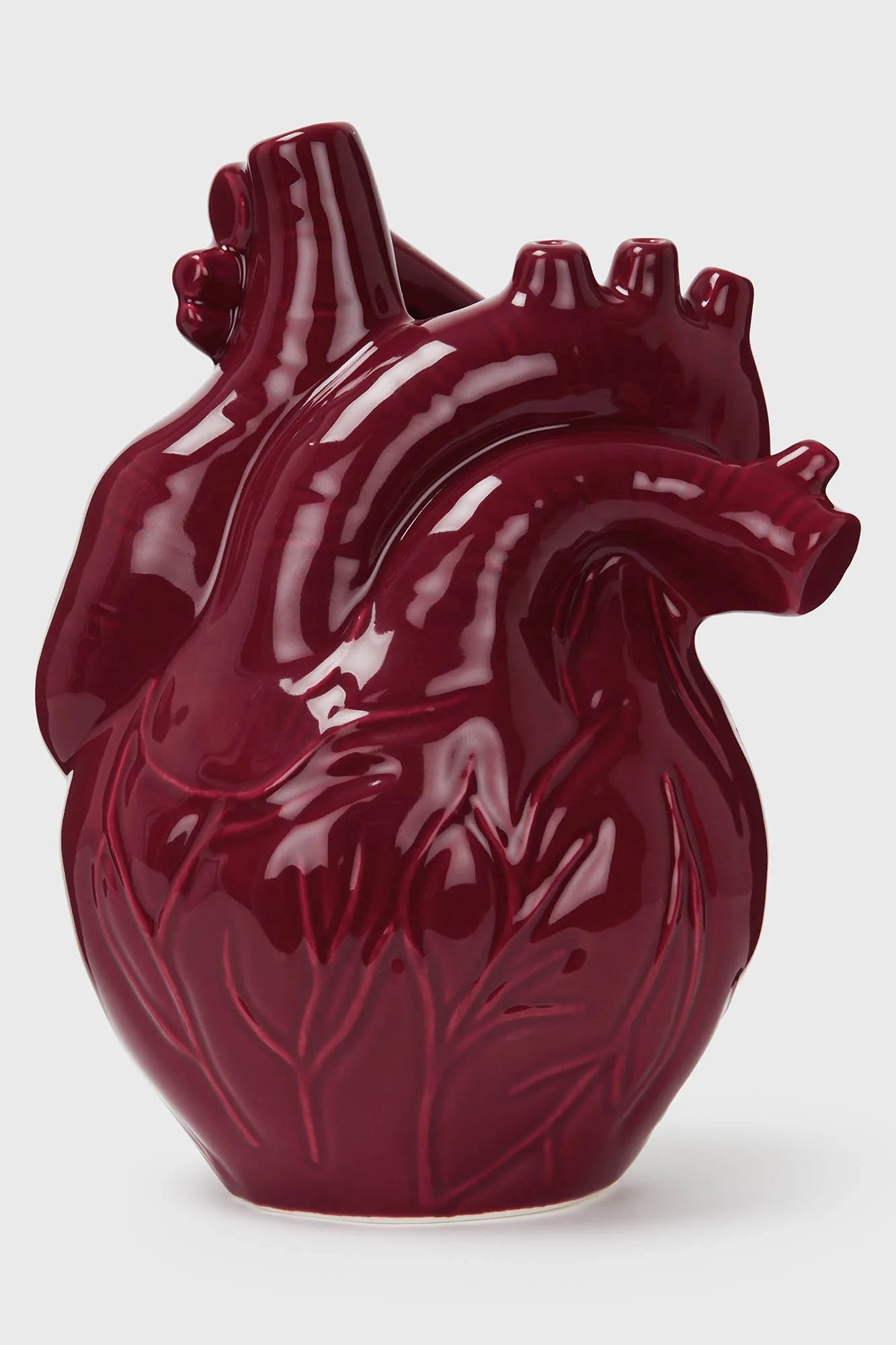 Killstar Ana-Tomic Red Porcelain Vase - Sculpted Statement Piece