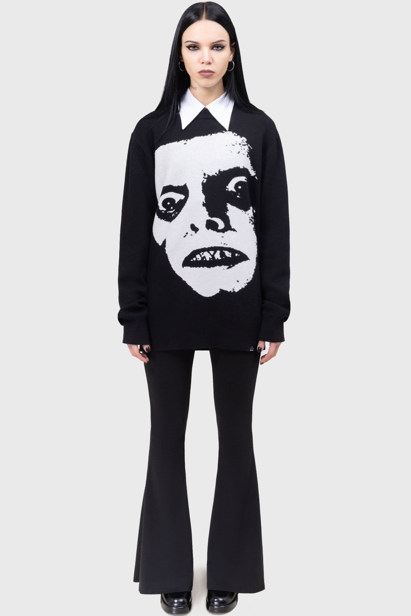 Killstar Science and Superstition Sweater - Gothic Knitwear