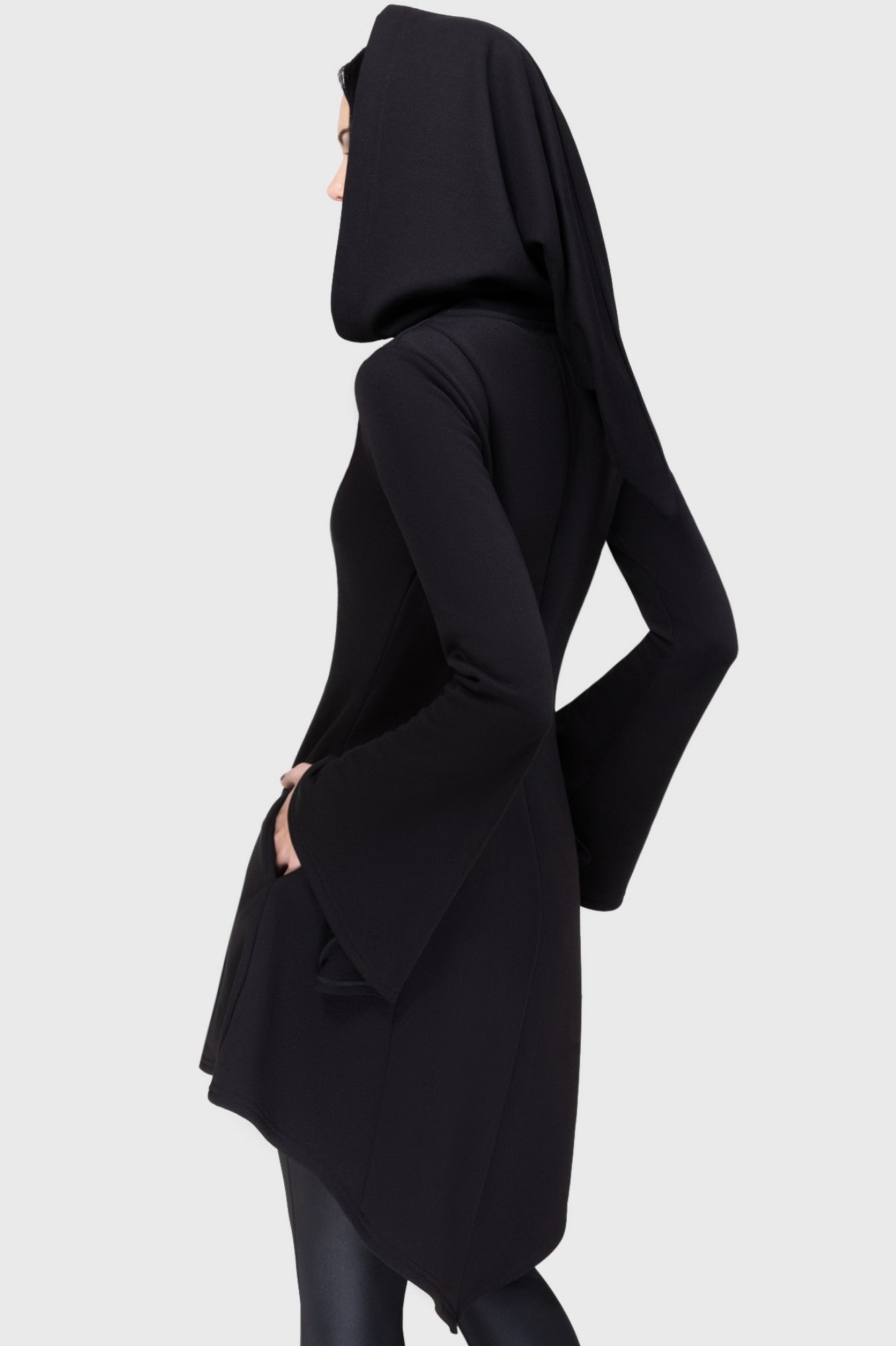 Killstar Deadly Cauldron Hooded Cloak with Moon Zip Pull