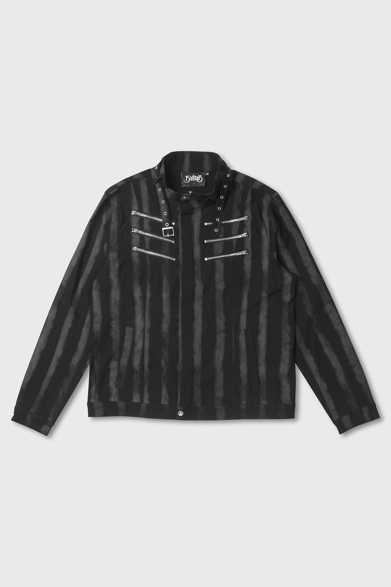Killstar Reign And Roar Fitted Zip Jacket - Unisex Stretch Design