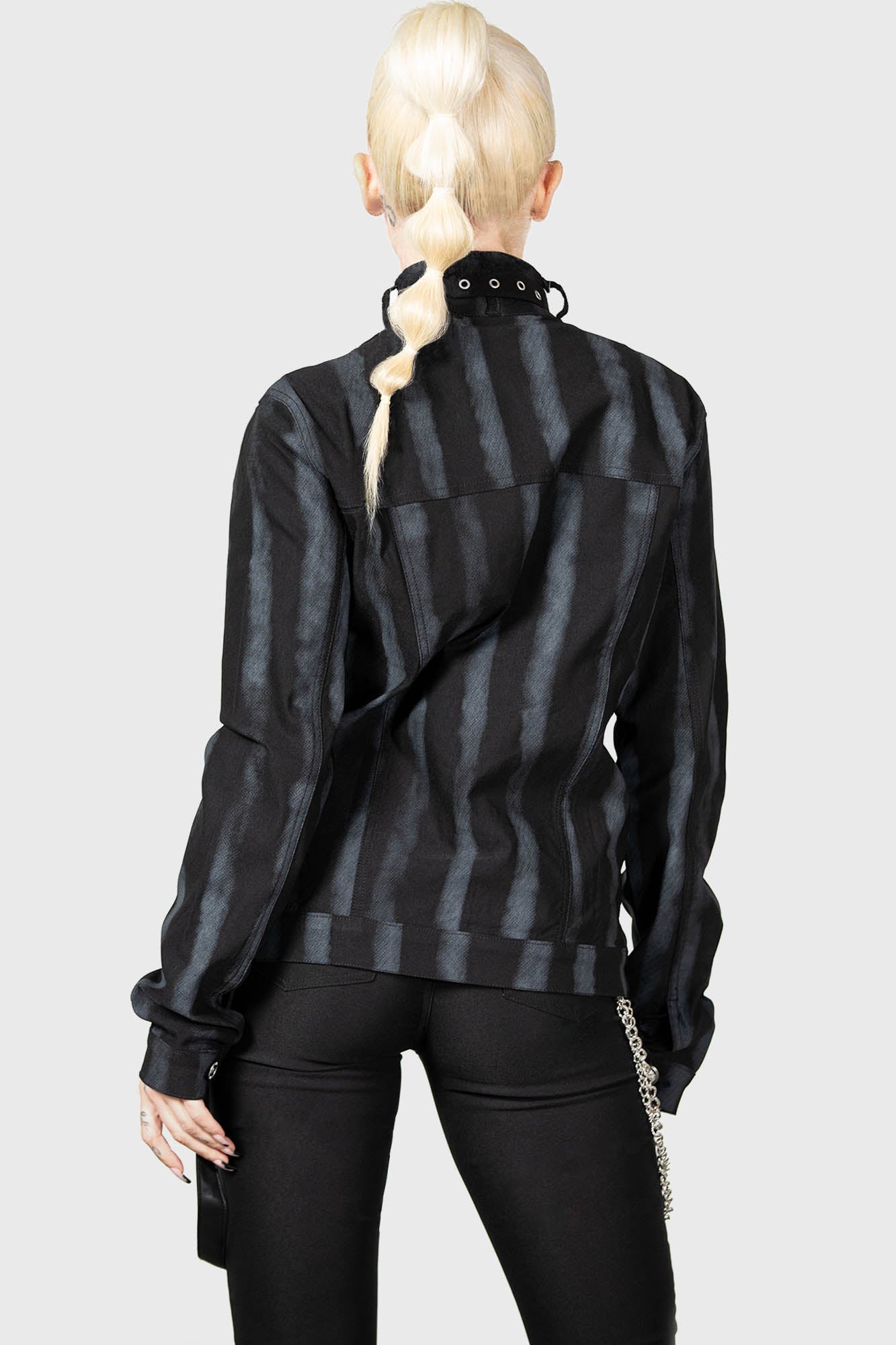 Killstar Reign And Roar Fitted Zip Jacket - Unisex Stretch Design