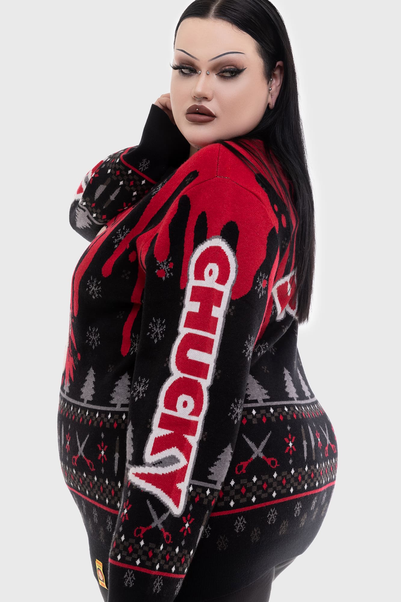 Chucky Wanna Play Graphic Sweater | Killstar Licensed Horror Top