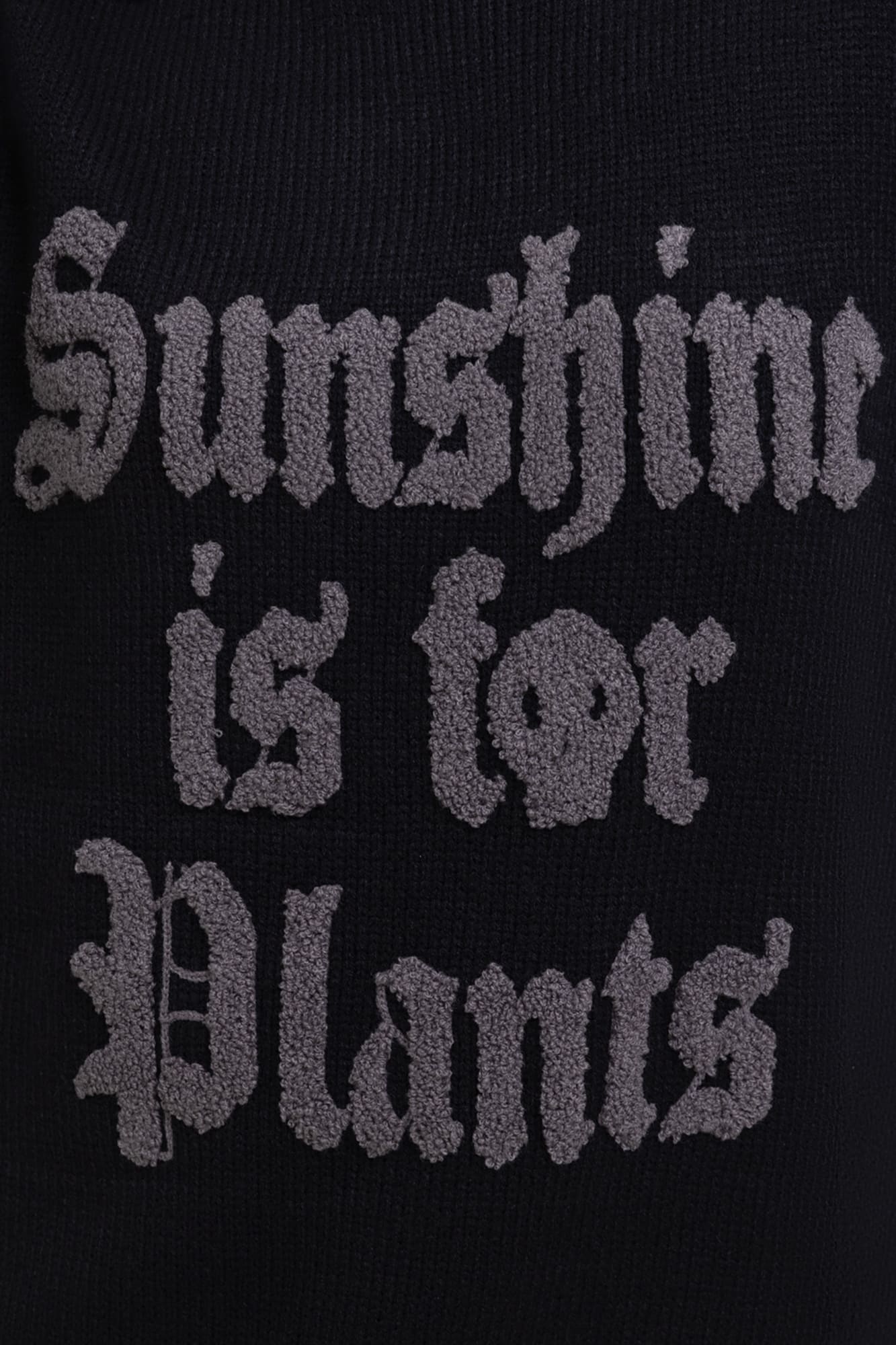 Killstar Sunshine For Plants Sweater - Soft Stretch Knit Crew Neck