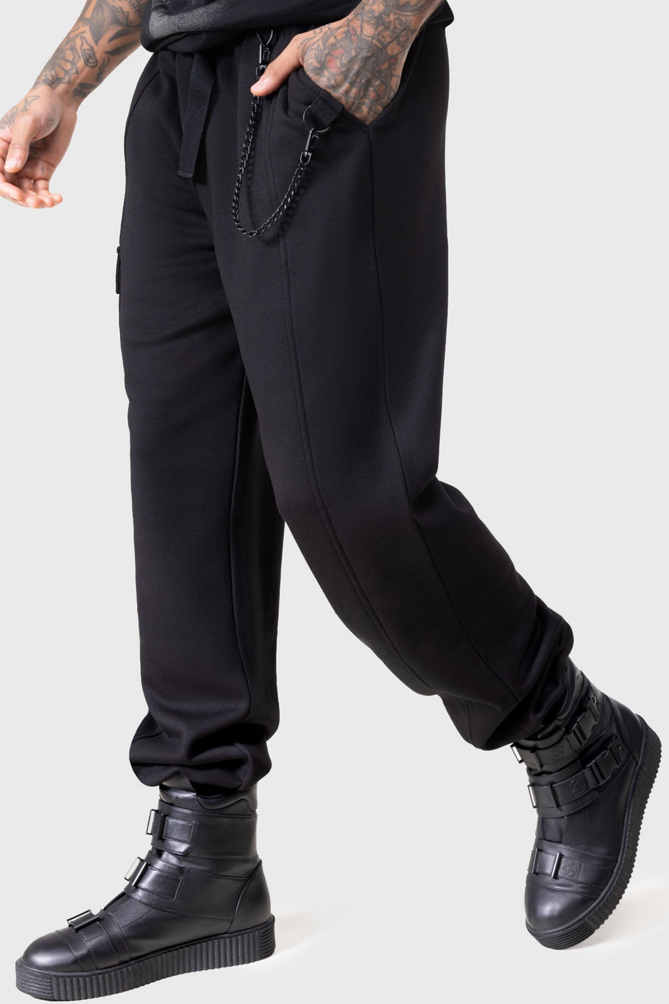 Kier's Curse Relaxed Fit Joggers with Drawstring Waist