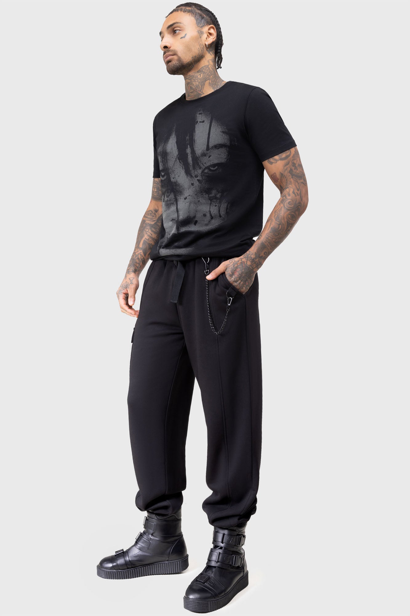 Kier's Curse Relaxed Fit Joggers with Drawstring Waist