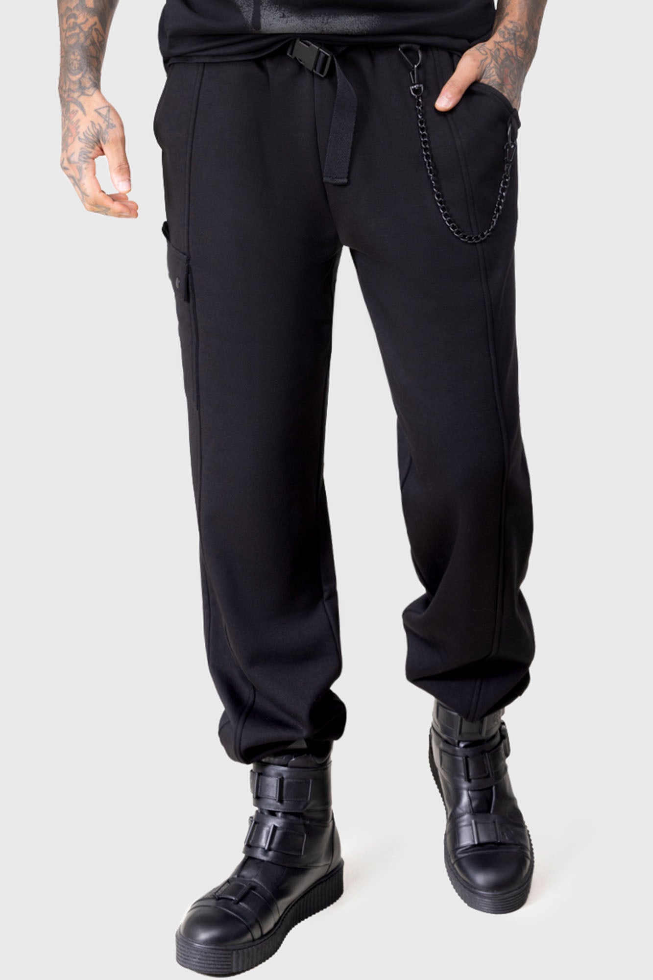 Kier's Curse Relaxed Fit Joggers with Drawstring Waist