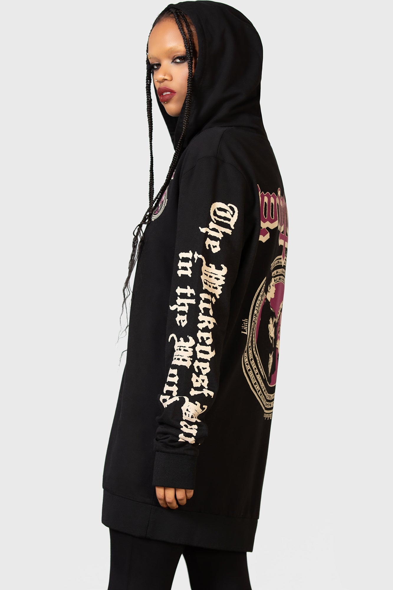 Killstar Magic Circle Zip Hoodie - Twin Temple Licensed Unisex