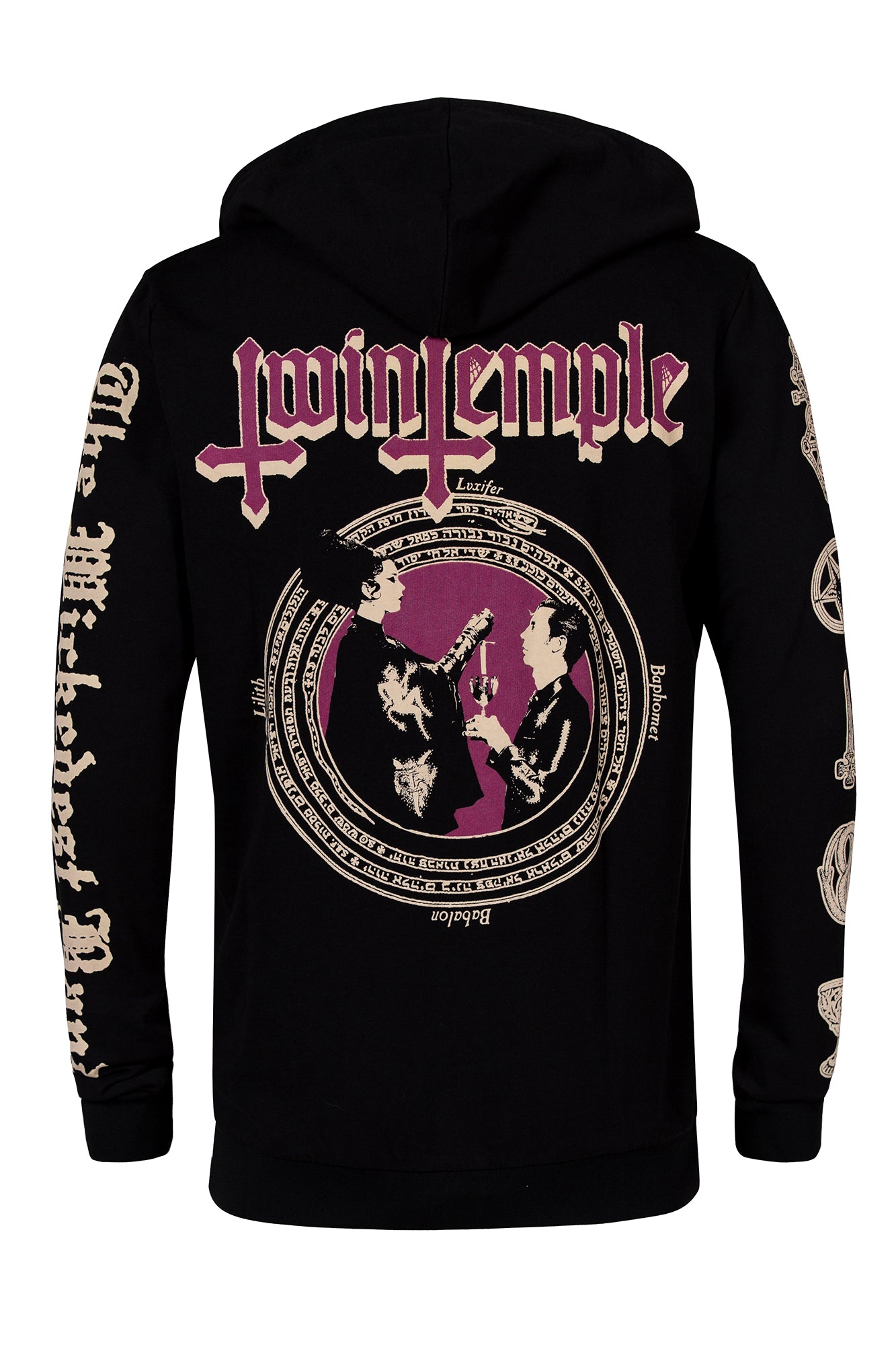 Killstar Magic Circle Zip Hoodie - Twin Temple Licensed Unisex