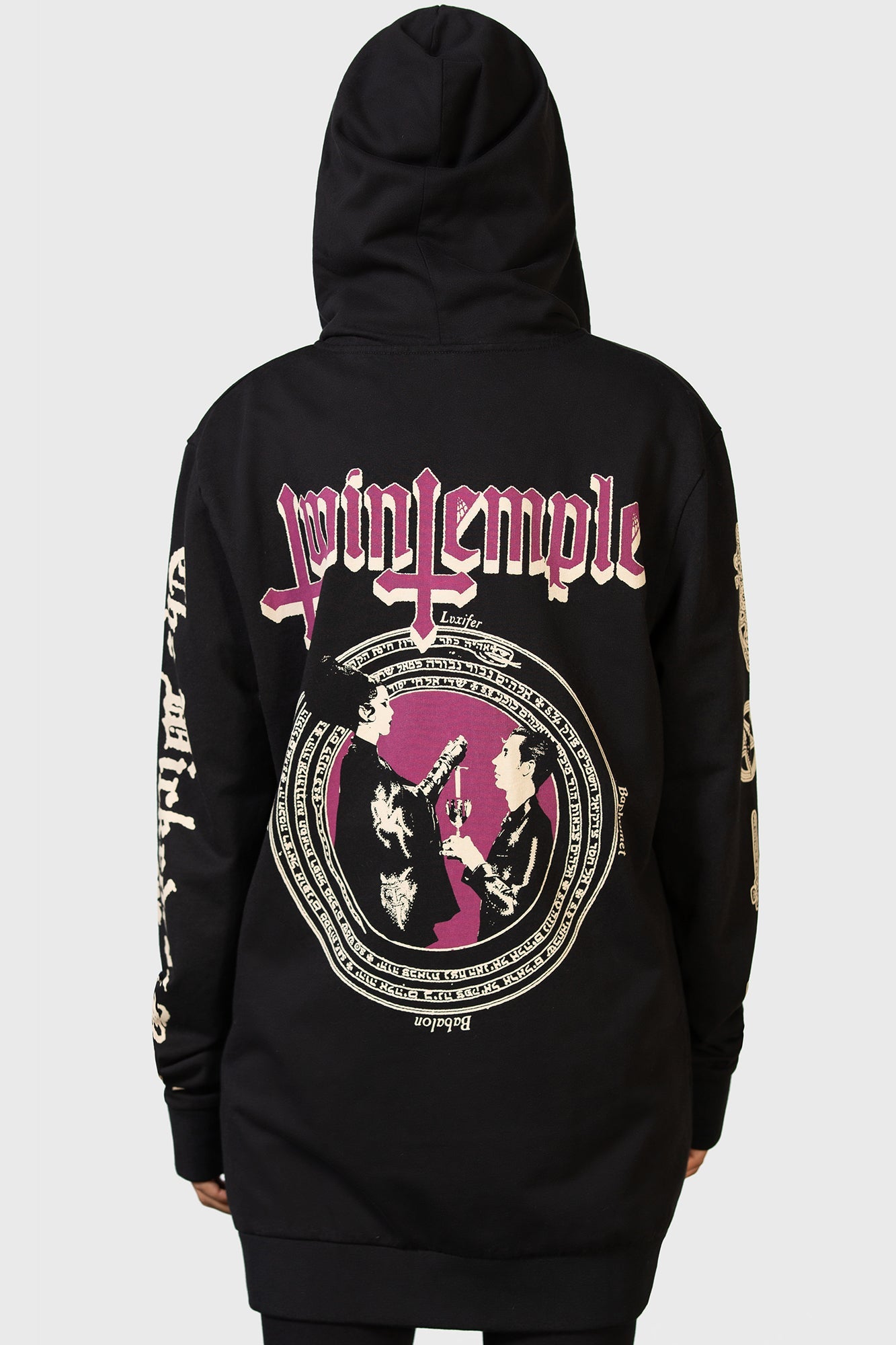 Killstar Magic Circle Zip Hoodie - Twin Temple Licensed Unisex