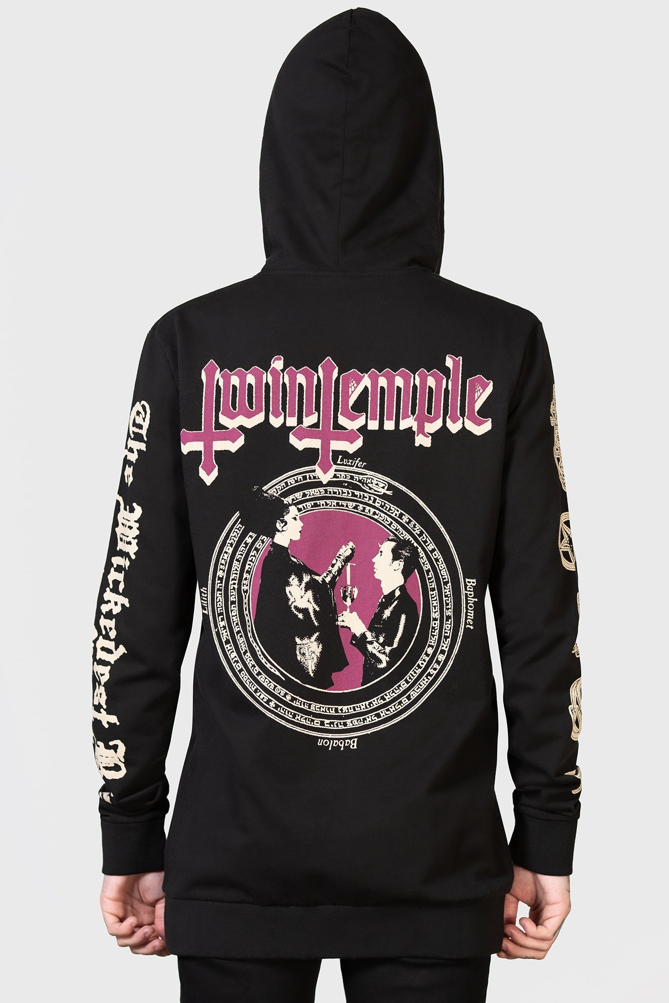 Killstar Magic Circle Zip Hoodie - Twin Temple Licensed Unisex