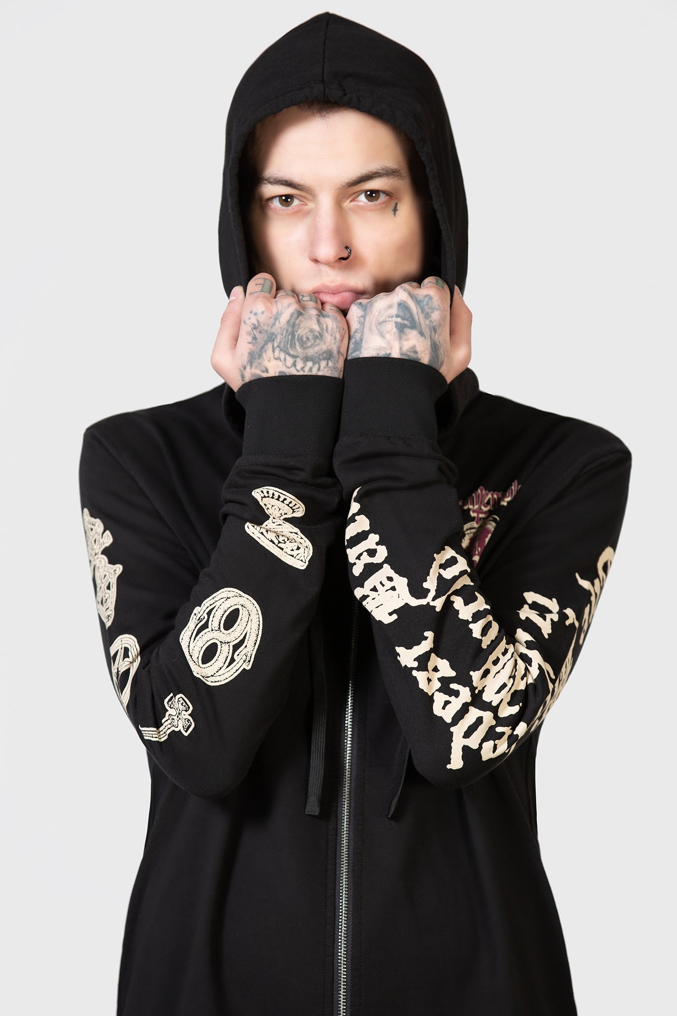 Killstar Magic Circle Zip Hoodie - Twin Temple Licensed Unisex