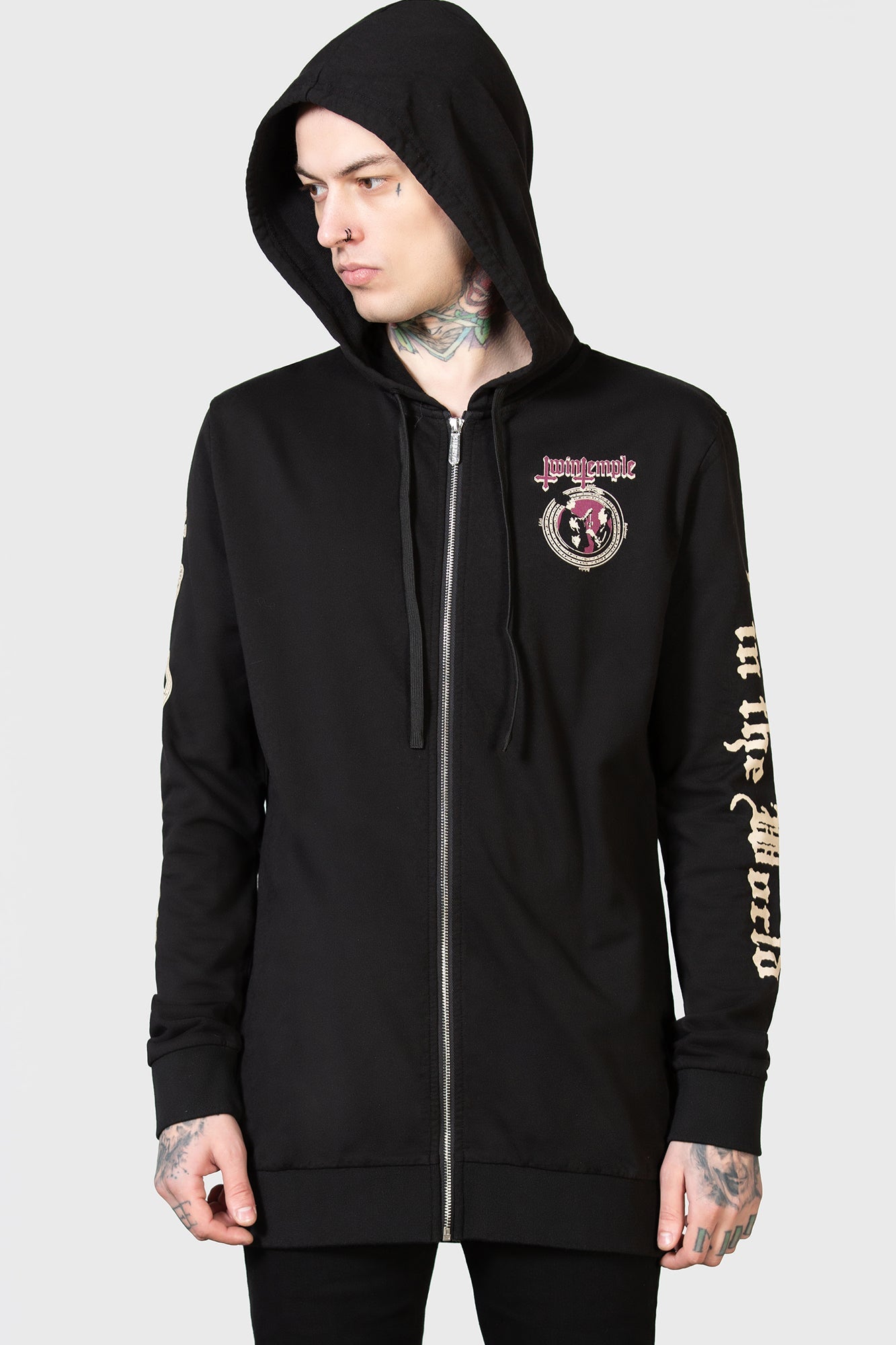 Killstar Magic Circle Zip Hoodie - Twin Temple Licensed Unisex