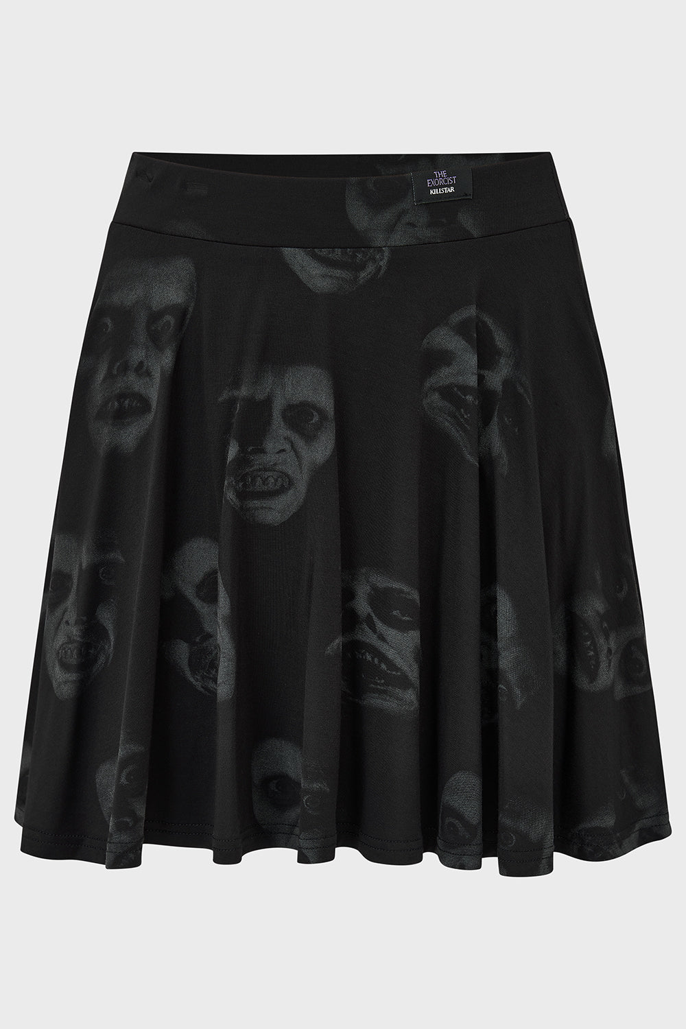 Killstar Exorcist Skater Skirt - Licensed Horror Print