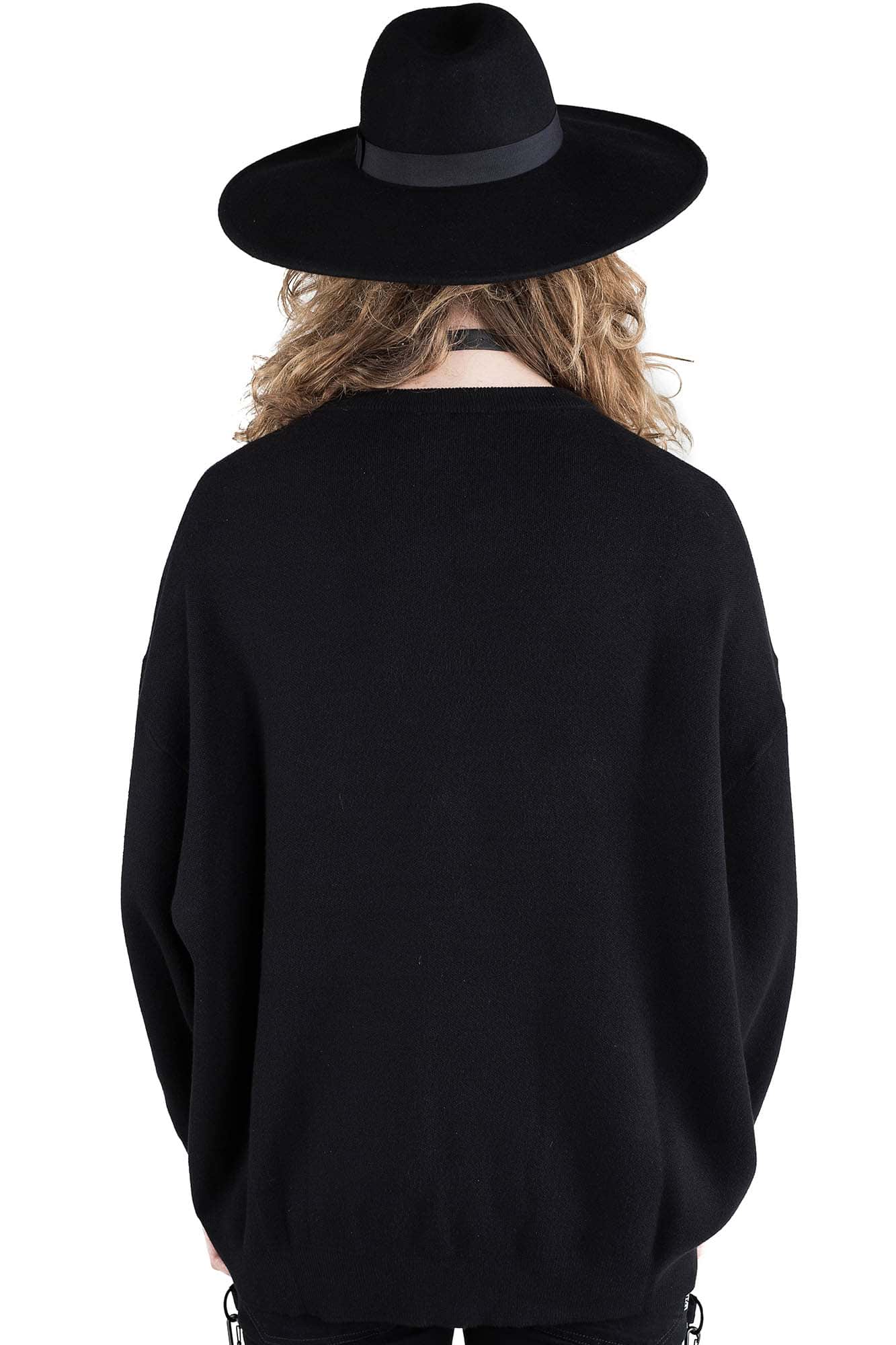 Killstar Batwing Sweater - Anti People Graphic Knit Top