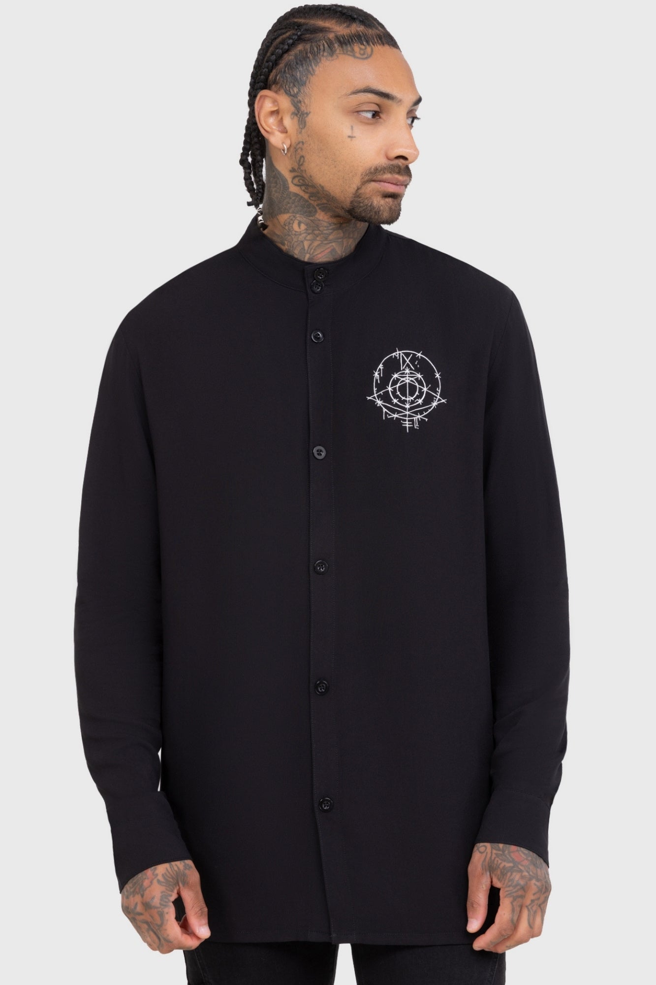 ICE NINE KILLS Ashes To Ashes Mens Button-Up Shirt